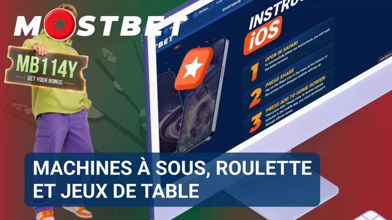 Des machines à sous colorées, une roulette numérique et plusieurs jeux de table apparaissent dans le catalogue du casino.